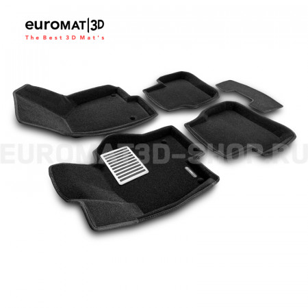 Текстильные 3D коврики Euromat3D Lux в салон для Volkswagen Passat B7 (2011-2015) № EM3D-005412 Текстильные 3D коврики Euromat3D Lux в салон для Volkswagen Passat B7 (2011-2015) № EM3D-005412
