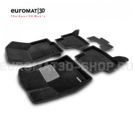 Текстильные 3D коврики Euromat3D Business в салон для Skoda Octavia A7 (2013-2020) № EMC3D-004507 Текстильные 3D коврики Euromat3D Business в салон для Skoda Octavia A7 (2013-2020) № EMC3D-004507