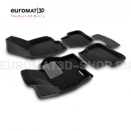 Текстильные 3D коврики Euromat3D Business в салон для Volkswagen Passat B7 (2011-2015) № EMC3D-005412 Текстильные 3D коврики Euromat3D Business в салон для Volkswagen Passat B7 (2011-2015) № EMC3D-005412