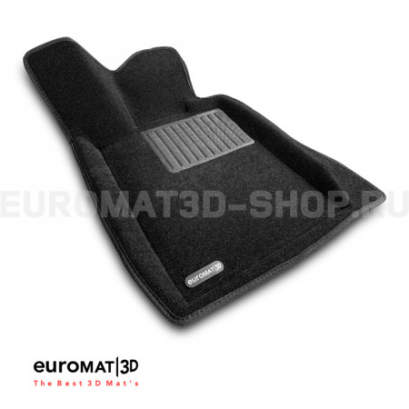 Текстильные 3D коврики Euromat3D Business в салон для Bmw 7 (G11) (2015-) № EMC3D-001217