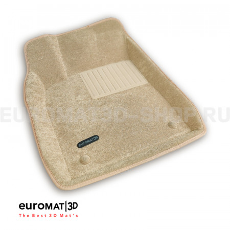 Текстильные 3D коврики Euromat3D Business в салон для Lexus ES (2015-) № EMC3D-003214T Бежевые Текстильные 3D коврики Euromat3D Business в салон для Lexus ES (2015-) № EMC3D-003214T Бежевые