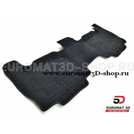 Текстильные 5D коврики с высоким бортом Euromat3D в салон для Lexus LX570 / LX450D (2012-2021) № EM5D-005140
