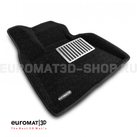 Текстильные 3D коврики Euromat3D Lux в салон для Bmw X7 (G07) (2019-) № EM3D-001226