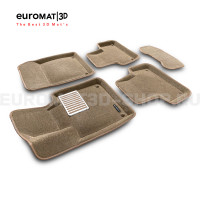 Текстильные 3D коврики Euromat3D Lux в салон для Volvo S 60 (2019-) № EM3D-005502T Бежевый Текстильные 3D коврики Euromat3D Lux в салон для Volvo S 60 (2019-) № EM3D-005502T Бежевый