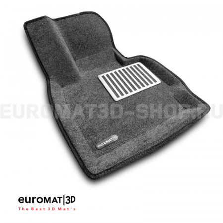 Текстильные 3D коврики Euromat3D Lux в салон для Bmw X3 (F25) (2010-2017) № EM3D-001210G Серые Текстильные 3D коврики Euromat3D Lux в салон для Bmw X3 (F25) (2010-2017) № EM3D-001210G Серые