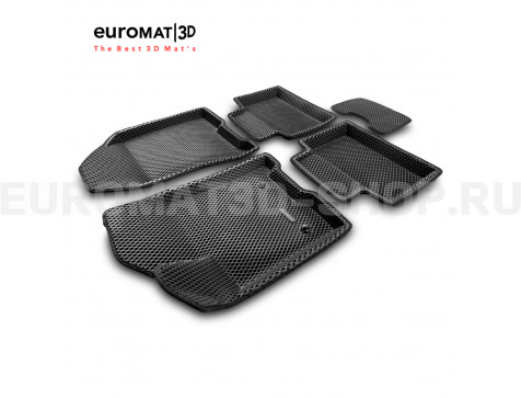 3D коврики Euromat3D EVA в салон для Lada Vesta (2015-) № EM3DEVA-005308 3D коврики Euromat3D EVA в салон для Lada Vesta (2015-) № EM3DEVA-005308