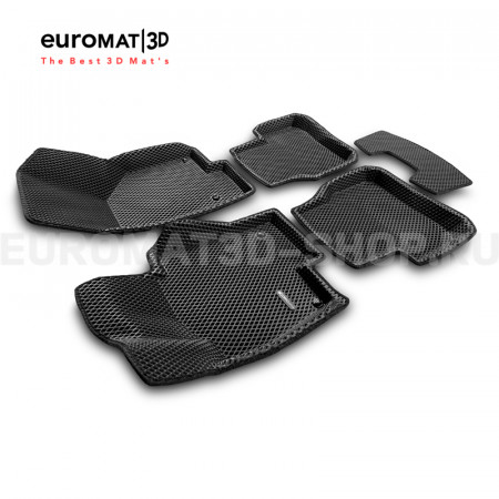 3D коврики Euromat3D EVA в салон для Volkswagen Passat B6 (2005-2011) № EM3DEVA-005412