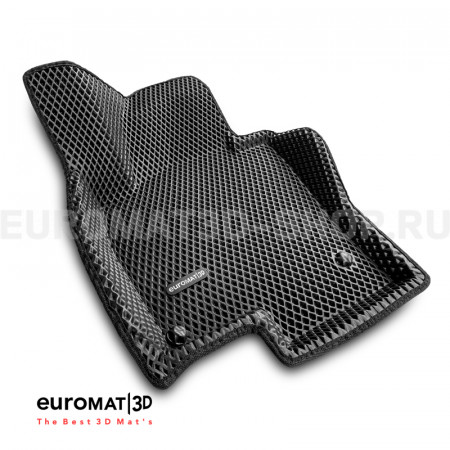 3D коврики Euromat3D EVA в салон для Volkswagen Passat B6 (2005-2011) № EM3DEVA-005412