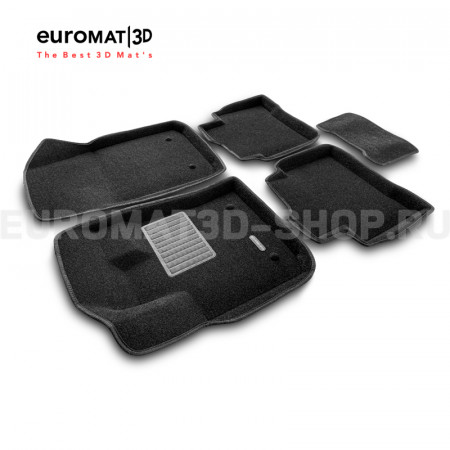 Текстильные 3D коврики Euromat3D Business в салон для Geely Tugella FY11 (2020-) № EMC3D-001408 Текстильные 3D коврики Euromat3D Business в салон для Geely Tugella FY11 (2020-) № EMC3D-001408
