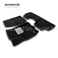 Текстильные 3D коврики Euromat3D Lux в салон для Cadillac XT6 (2021-) № EM3D-001307 Текстильные 3D коврики Euromat3D Lux в салон для Cadillac XT6 (2021-) № EM3D-001307