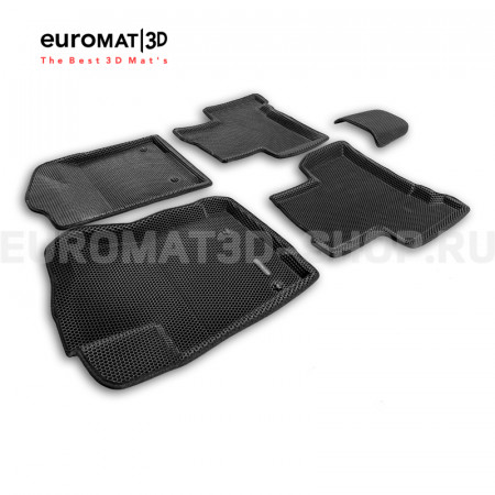 3D коврики Euromat3D EVA в салон для Haval H9 (2015-2024) № EM3DEVA-001406