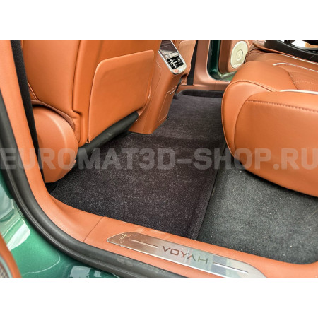Текстильные 3D коврики Euromat3D Lux в салон для Voyah Free (2021-) № EM3D-005700 Текстильные 3D коврики Euromat3D Lux в салон для Voyah Free (2021-) № EM3D-005700