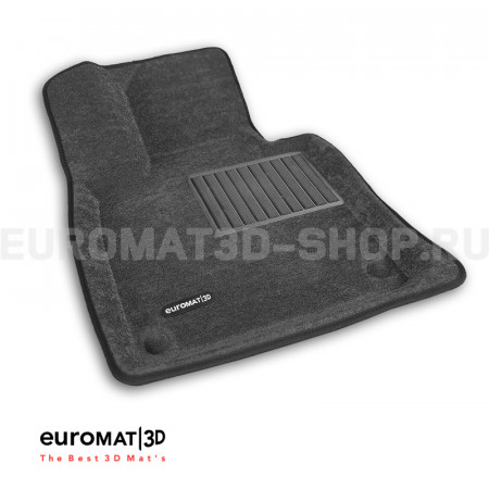Текстильные 3D коврики Euromat3D Business в салон для Volvo S 60 (2019-) № EMC3D-005502G Серые Текстильные 3D коврики Euromat3D Business в салон для Volvo S 60 (2019-) № EMC3D-005502G Серые