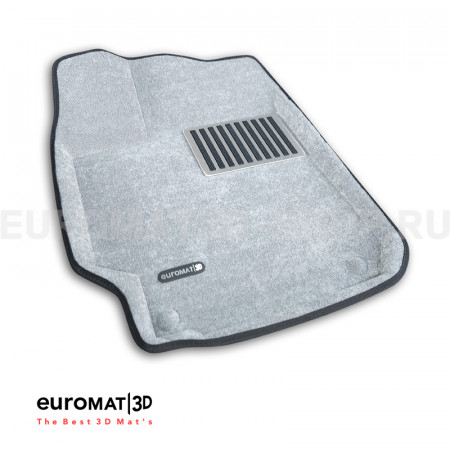 Текстильные 3D коврики Euromat3D Lux в салон для Toyota Camry V40 (2006-2011) № EM3D-005104S Светло-серые Текстильные 3D коврики Euromat3D Lux в салон для Toyota Camry V40 (2006-2011) № EM3D-005104S Светло-серые
