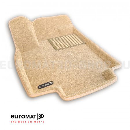 Текстильные 3D коврики Euromat3D Lux в салон для Haval H3 (2024-) № EM3D-001471T Бежевые Текстильные 3D коврики Euromat3D Lux в салон для Haval H3 (2024-) № EM3D-001471T Бежевые