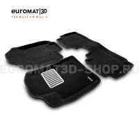 Текстильные 3D коврики Euromat3D Lux в салон для Haval M6 (2021-) № EM3D-001405