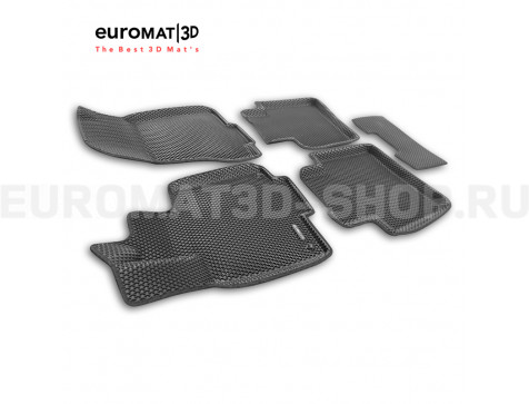 3D коврики Euromat3D EVA в салон для Hongqi H9 (2020-) № EM3DEVA-001483