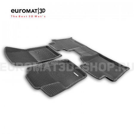 3D коврики Euromat3D EVA в салон для Haval H5 (2023-) № EM3DEVA-001476